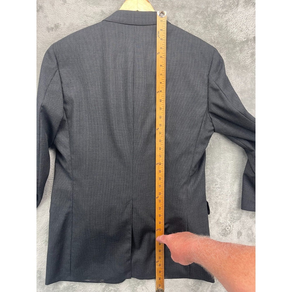 Brooks Brothers Mens Brooksease Two Piece‎ Suit 41 Long 34x31 Gray Wool - Picture 8 of 16